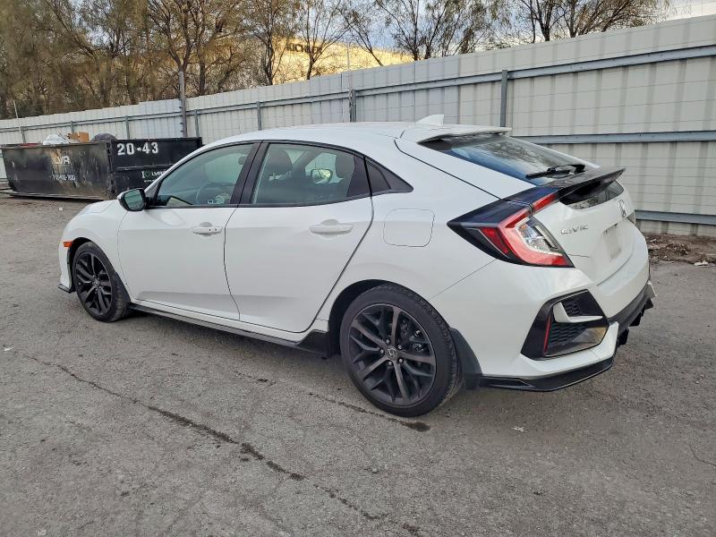 2021 Honda Civic VIN SHHFK7H42MU406386 COPART salvage auction — FRONT END, Nv - Salvage Title, sold $7,300 on 2026-07-14 (photo 2)