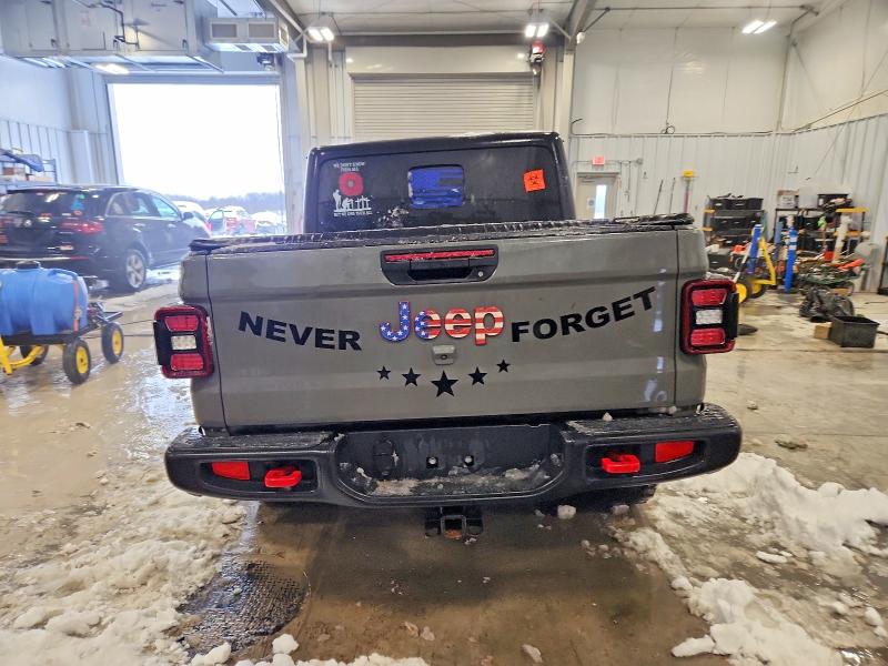 2020 Jeep Gladiator VIN 1C6JJTBG3LL184342 COPART salvage auction — FRONT END, In - Cert Of Title-Salvage Title, sold $6,600 on 2026-07-09 (photo 6)