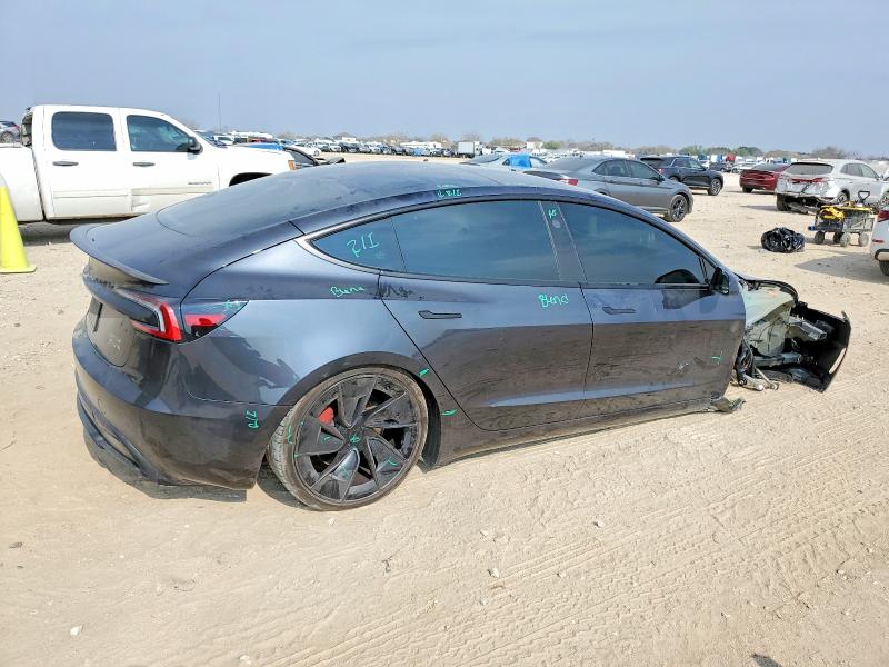 2024 Tesla Model 3 VIN 5YJ3E1ET6RF855825 COPART salvage auction — FRONT END, Tx - Salvage Vehicle Title, sold $60 on 2026-07-30 (photo 3)