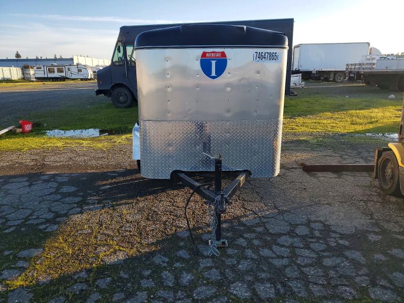 2016 Interstate Trailer VIN 4RAVS081XGK059551 COPART salvage auction — ROOF, CA - SALVAGE CERTIFICATE, sold $10 on 2026-07-30 (photo 7)