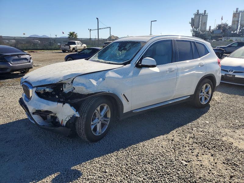 2020 BMW X3 VIN 5UXTY3C0XL9B43817 COPART salvage auction — FRONT END, Ca - Salvage Certificate, sold $7,200 on 2026-07-21 (photo 1)