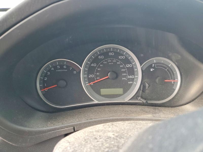 2008 Subaru Impreza VIN JF1GH61618H802864 COPART salvage auction — FRONT END, Id - Salvage Certificate Of Title, sold $375 on 2026-07-15 (photo 9)
