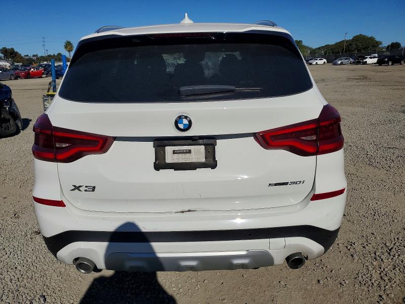 2020 BMW X3 VIN 5UXTY3C0XL9B43817 COPART salvage auction — FRONT END, Ca - Salvage Certificate, sold $7,200 on 2026-07-21 (photo 6)