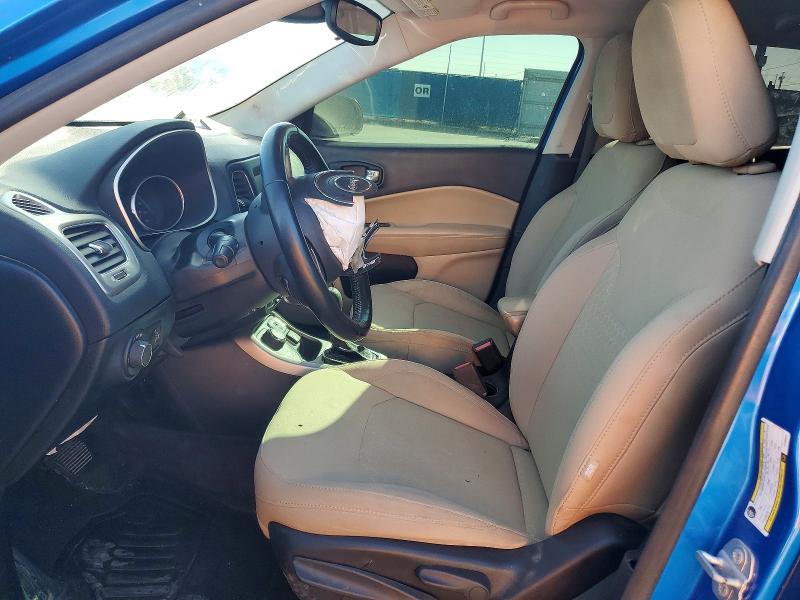 2018 Jeep Compass VIN 3C4NJDAB0JT230281 COPART salvage auction — FRONT END, Tx - Salvage Vehicle Title, sold $2,950 on 2026-07-10 (photo 7)