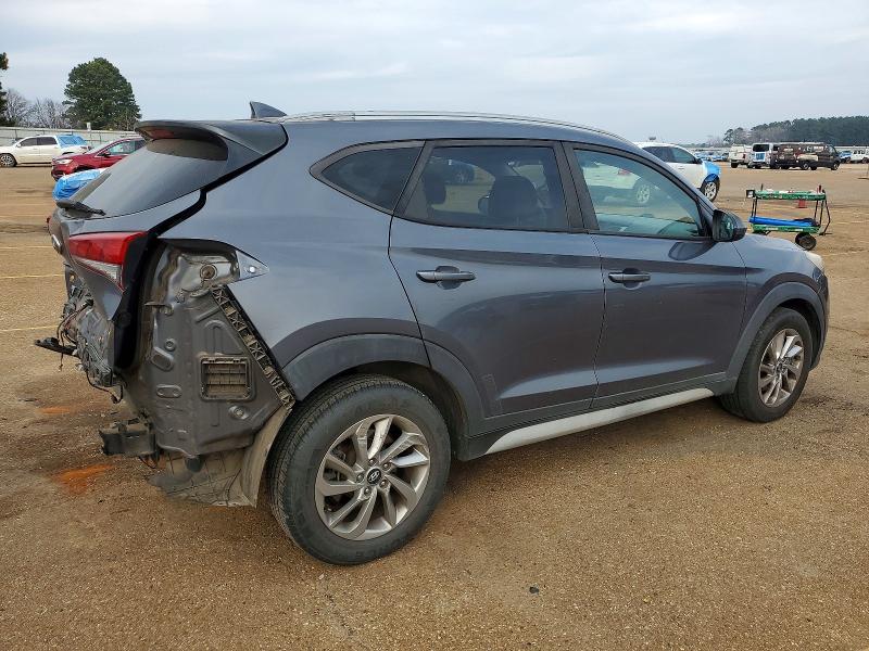 2018 Hyundai Tucson VIN KM8J33A44JU666606 COPART salvage auction — REAR END, Tx - Salvage Vehicle Title, sold $3,250 on 2026-07-27 (photo 3)