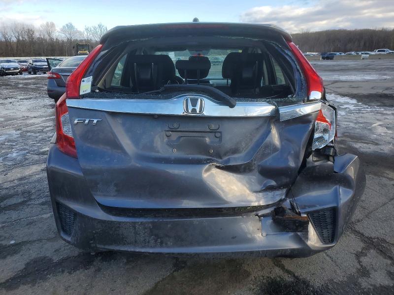 2016 Honda Fit VIN JHMGK5H74GX033168 COPART salvage auction — REAR END, Nj - Cert Of Title-Salvage, sold $525 on 2026-07-23 (photo 6)