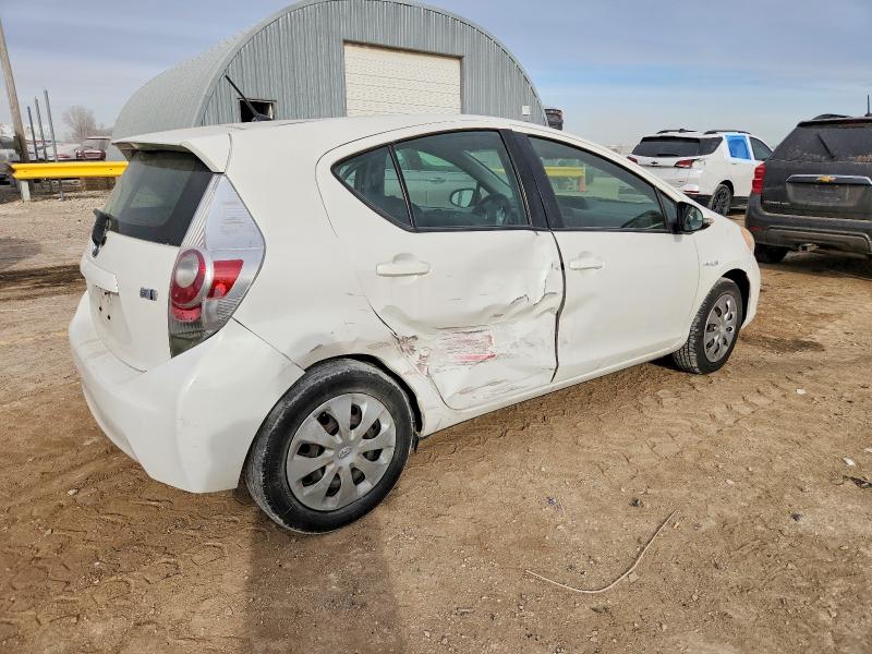 2013 Toyota Prius c VIN JTDKDTB33D1543896 COPART salvage auction — SIDE, Ks - Cert Of Title-Salvage, sold $225 on 2026-07-27 (photo 3)