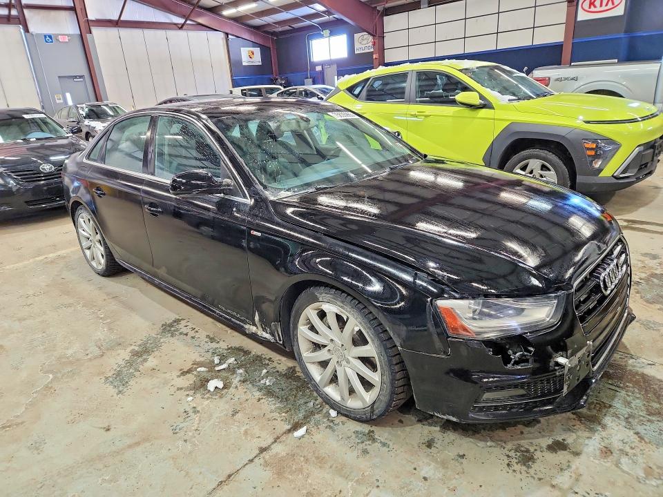 2015 Audi A4 VIN WAUFFAFL3FN014161 COPART salvage auction — FRONT END, Nh - Certificate Of Title, sold $2,500 on 2026-07-30 (photo 4)