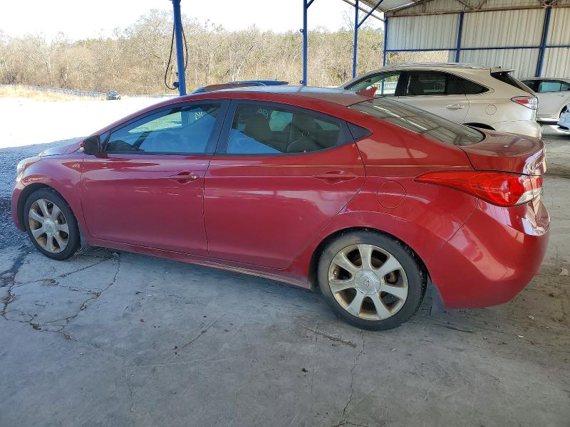 2012 Hyundai Elantra VIN KMHDH4AE4CU435883 COPART salvage auction — MINOR DENT/SCRATCHES, Mt - Certificate Of Title, sold $950 on 2026-07-23 (photo 2)