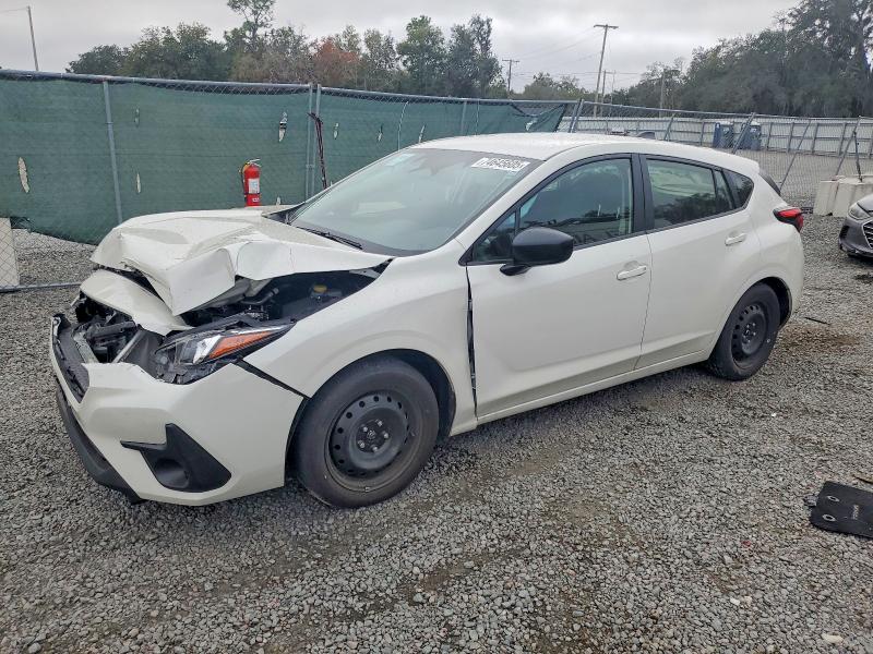 2025 Subaru Impreza VIN JF1GUABC8S8319737 COPART salvage auction — FRONT END, Fl - Certificate Of Destruction, sold $4,100 on 2026-07-08 (photo 1)