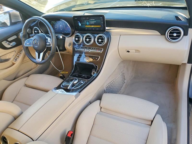 2019 Mercedes-benz VIN WDDWK8DBXKF834152 COPART salvage auction — FRONT END, Ca - Salvage Certificate, sold $9,200 on 2026-07-28 (photo 8)