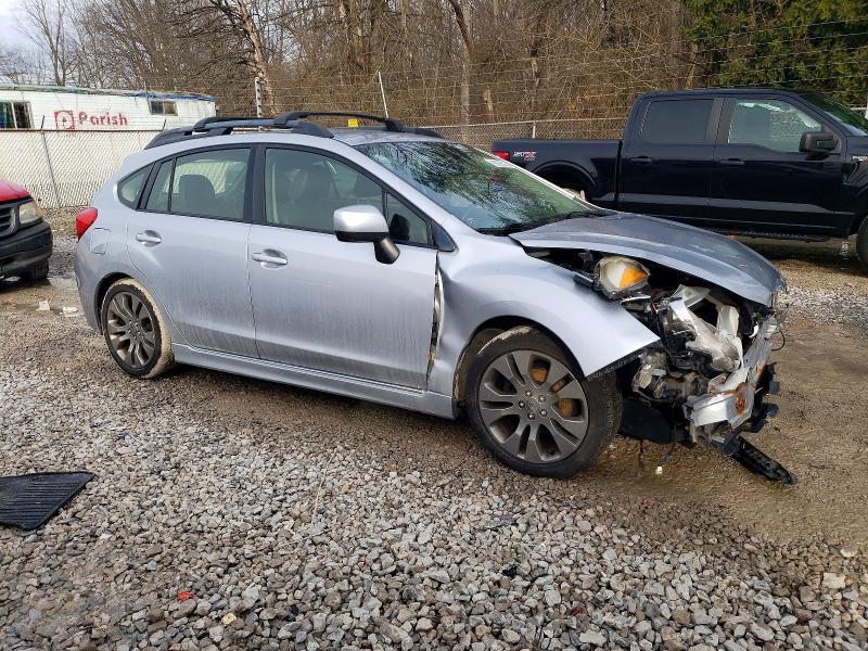 2014 Subaru Impreza VIN JF1GPAR62E8288139 COPART salvage auction — FRONT END, Oh - Cert Of Title-Salvage, sold $200 on 2026-07-22 (photo 4)