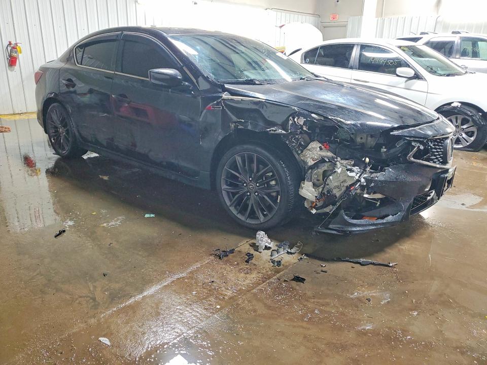 2022 Acura Ilx VIN 19UDE2F85NA006276 COPART salvage auction — FRONT END, Salvage Title, sold $7,600 on 2026-08-25 (photo 4)