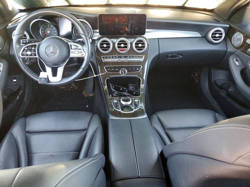 2020 Mercedes-benz C class VIN WDDWF8EB3LR552342 COPART salvage auction — FRONT END, Other, sold $7,100 on 2026-09-04 (photo 8)