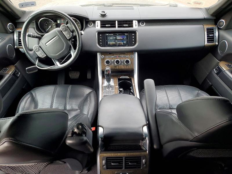2016 Land rover Range rover sport VIN SALWR2PF0GA101798 COPART salvage auction — FRONT END, Md - Cert Of Salvage > 75% Damage, sold $700 on 2026-07-24 (photo 8)