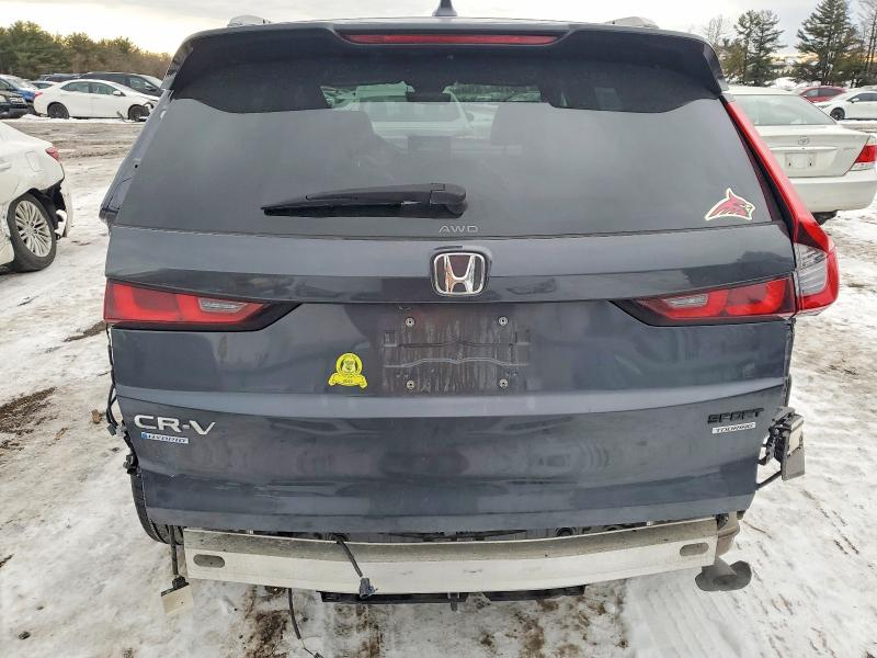 2024 Honda Cr-v VIN 7FARS6H9XRE015003 COPART salvage auction — SIDE, Md - Cert Of Salvage > 75% Damage, sold $13,400 on 2026-07-27 (photo 6)