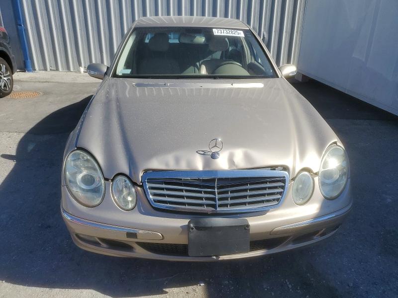 2004 Mercedes-benz E-class VIN WDBUF65J24A468962 COPART salvage auction — FRONT END, FL - CERT OF TITLE SLVG REBUILDABLE, sold $350 on 2026-08-07 (photo 5)