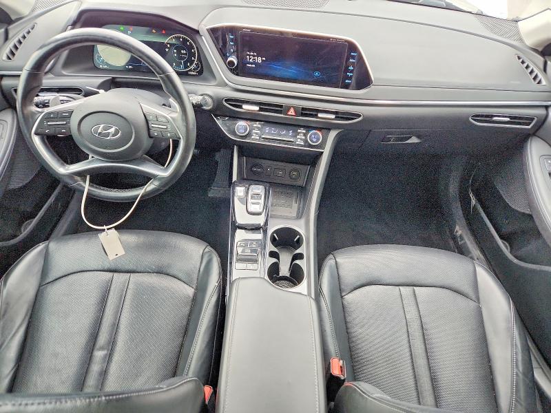 2021 Hyundai Sonata VIN 5NPEH4J20MH110674 COPART salvage auction — FRONT END, Mi - Scrap Certificate Of Title, sold $4,100 on 2026-07-15 (photo 8)