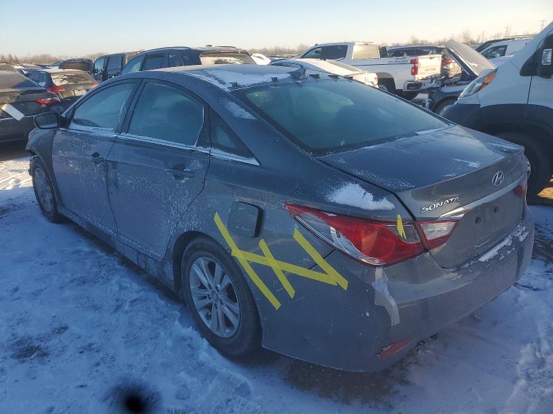 2014 Hyundai Sonata VIN 5NPEB4AC9EH924267 COPART salvage auction — FRONT END, Il - Salvage Certificate, sold $250 on 2026-07-28 (photo 2)