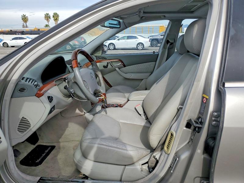 2004 Mercedes-benz S-klasse VIN WDBNG70J44A415128 COPART salvage auction — MINOR DENT/SCRATCHES, Ca - Salvage Acquisition Billofsale, sold $400 on 2026-07-21 (photo 7)