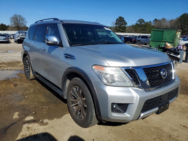 2017 Nissan Armada VIN JN8AY2NDXH9004685 COPART salvage auction — MECHANICAL, Tn - Certificate Of Title, sold $3,150 on 2026-07-20 (photo 4)