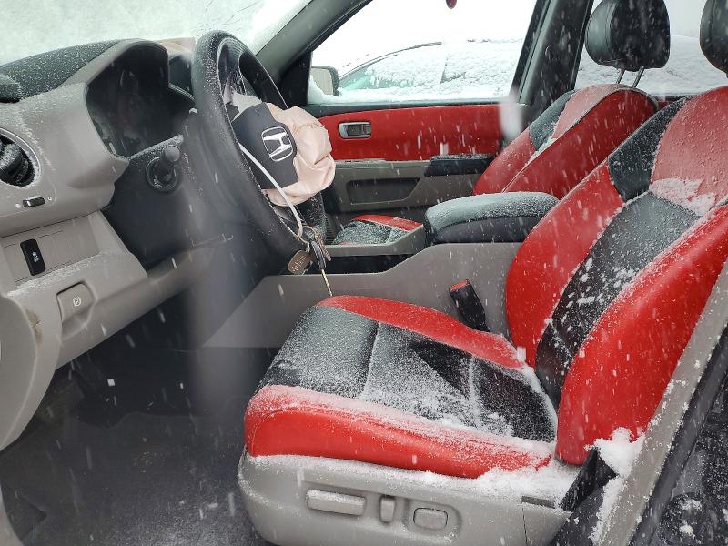 2015 Honda Pilot VIN 5FNYF4H37FB061847 COPART salvage auction — FRONT END, Pa - Certificate Of Salvage, sold $100 on 2026-07-09 (photo 7)