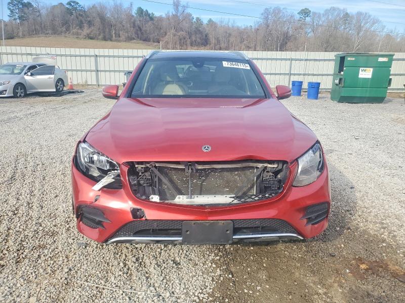 2017 Mercedes-benz Glc VIN WDC0G4KBXHV012621 COPART salvage auction — FRONT END, Id - Salvage Certificate Of Title, sold $4,150 on 2026-07-22 (photo 5)