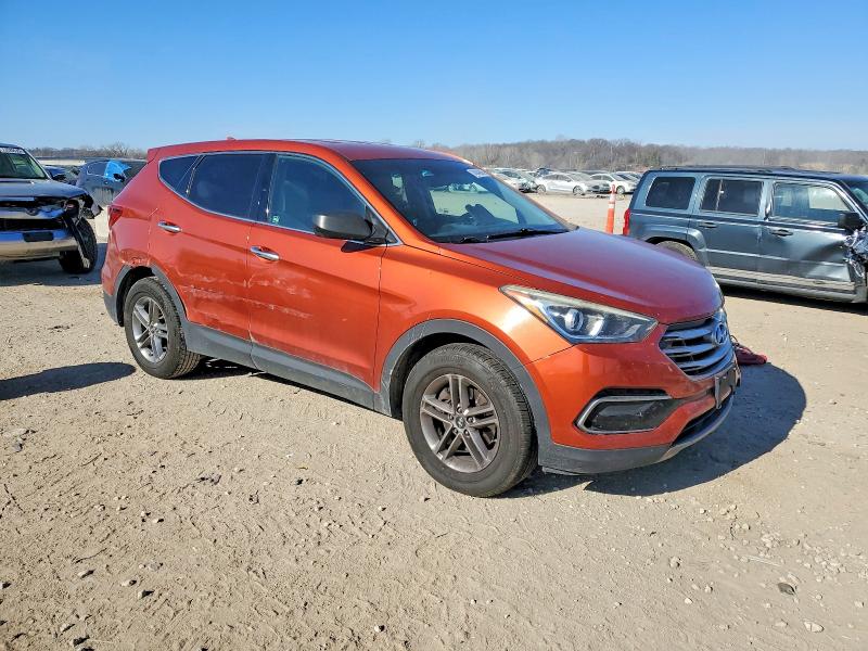 2017 Hyundai Santa fe VIN 5XYZTDLBXHG441286 COPART salvage auction — SIDE, Mo - Salvage Certificate Of Title, sold $2,300 on 2026-07-09 (photo 4)