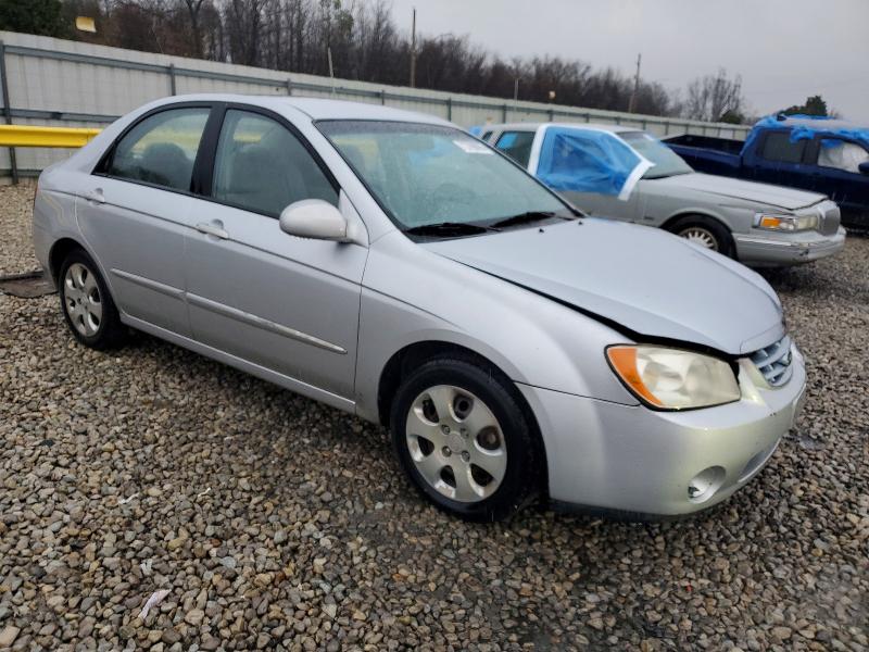 2006 Kia Spectra VIN KNAFE121865285532 COPART salvage auction — FRONT END, Tn - Salvage Certificate, sold $425 on 2026-07-09 (photo 4)
