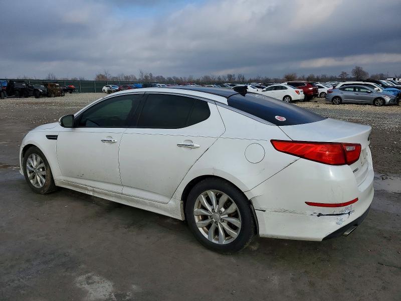 2014 Kia Optima VIN 5XXGN4A76EG331576 COPART salvage auction — FRONT END, Mo - Salvage Certificate Of Title, sold $250 on 2026-07-13 (photo 2)