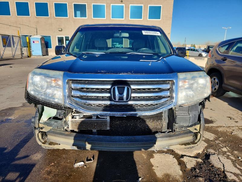 2013 Honda Pilot VIN 5FNYF4H51DB044654 COPART salvage auction — FRONT END, Salvage Title, sold $1,450 on 2026-07-22 (photo 5)