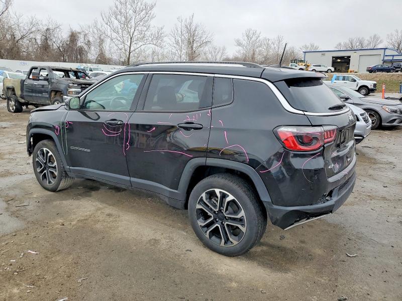 2022 Jeep Compass VIN 3C4NJDCB3NT111739 COPART salvage auction — FRONT END, Mo - Salvage Certificate Of Title, sold $3,400 on 2026-07-03 (photo 2)