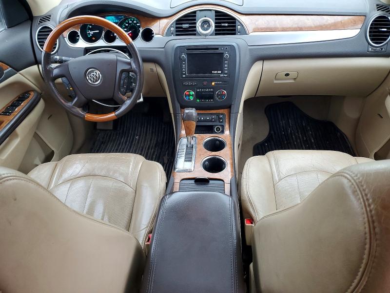 2011 Buick Enclave VIN 5GAKRBED3BJ121688 COPART salvage auction — REAR END, IN - CERT OF TITLE-SALVAGE TITLE, sold $250 on 2026-07-02 (photo 8)