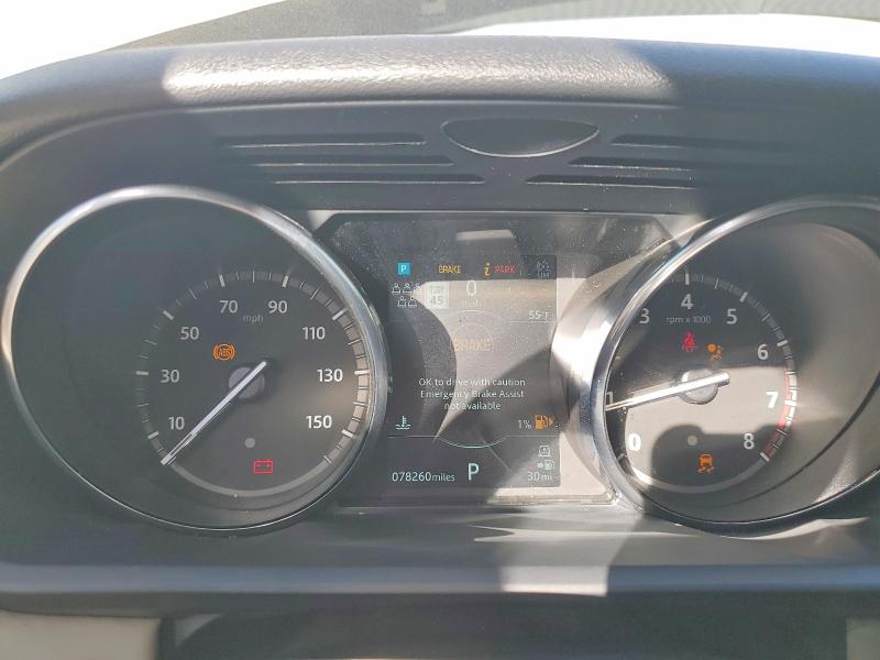 2019 Land rover Discovery VIN SALRG2RV9KA095600 COPART salvage auction — FRONT END, Salvage Title, sold $2,350 on 2026-07-30 (photo 9)