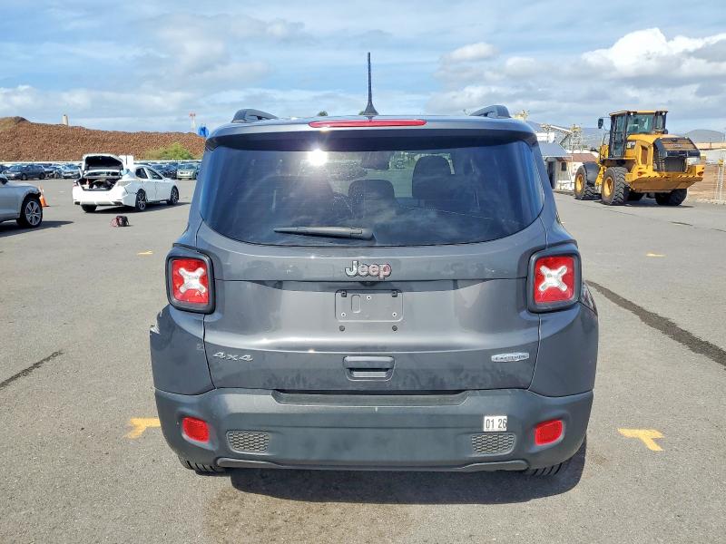 2021 Jeep Renegade VIN ZACNJDBB3MPN16472 COPART salvage auction — REAR END, HI - CERTIFICATE OF SALVAGE, sold $1,250 on 2026-08-03 (photo 6)