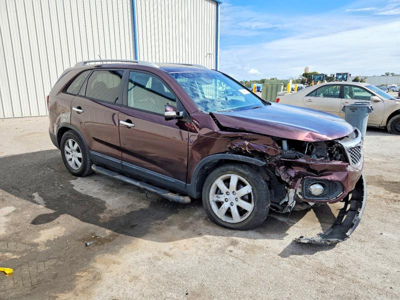 2012 Kia Sorento VIN 5XYKT3A60CG292719 COPART salvage auction — FRONT END, Fl - Certificate Of Destruction, sold $650 on 2026-07-22 (photo 4)