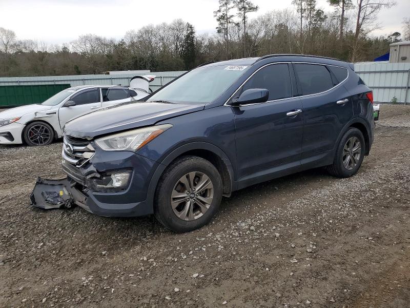 2016 Hyundai Santa fe VIN 5XYZU3LB7GG364334 COPART salvage auction — FRONT END, GA - CERT OF TITLE-SALVAGE, sold $1,450 on 2026-07-07 (photo 1)
