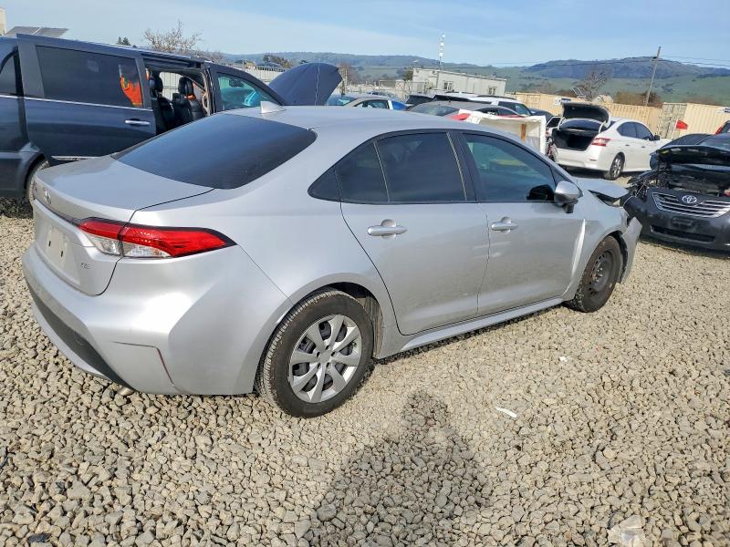 2020 Toyota Corolla VIN JTDEPRAE0LJ016777 COPART salvage auction — FRONT END, Ca - Salvage Certificate, sold $3,100 on 2026-07-09 (photo 3)