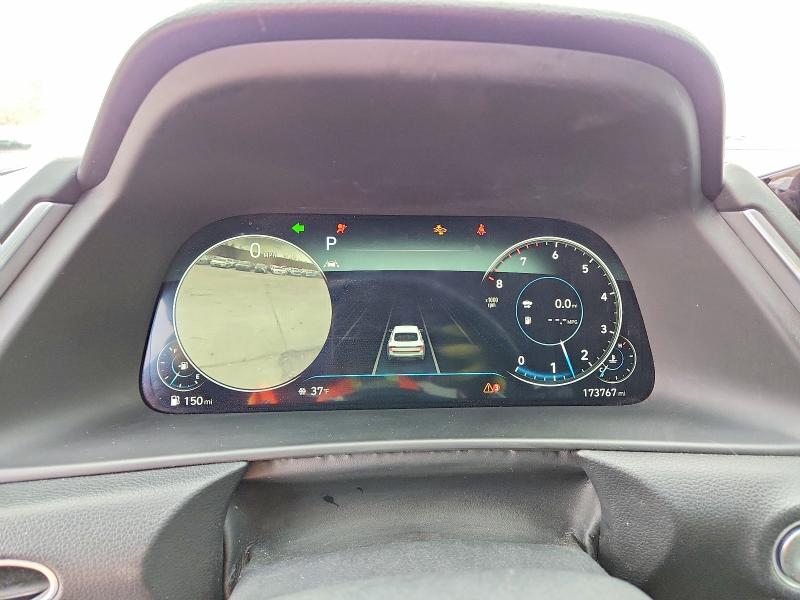 2021 Hyundai Sonata VIN 5NPEH4J20MH110674 COPART salvage auction — FRONT END, Mi - Scrap Certificate Of Title, sold $4,100 on 2026-07-15 (photo 9)