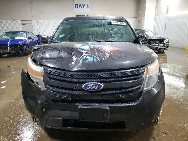 2013 Ford Explorer VIN 1FM5K8AR6DGC73187 COPART salvage auction — FRONT END, IL - SALVAGE CERTIFICATE, sold $500 on 2026-07-02 (photo 5)