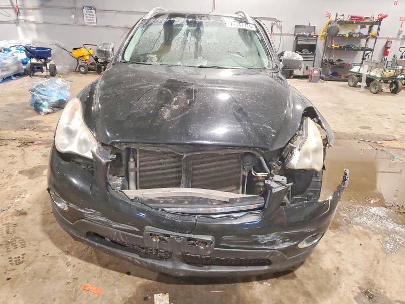 2012 Infiniti Ex VIN JN1AJ0HR0CM452647 COPART salvage auction — FRONT END, Qc - Irrecuperable, sold $325 on 2026-07-09 (photo 5)