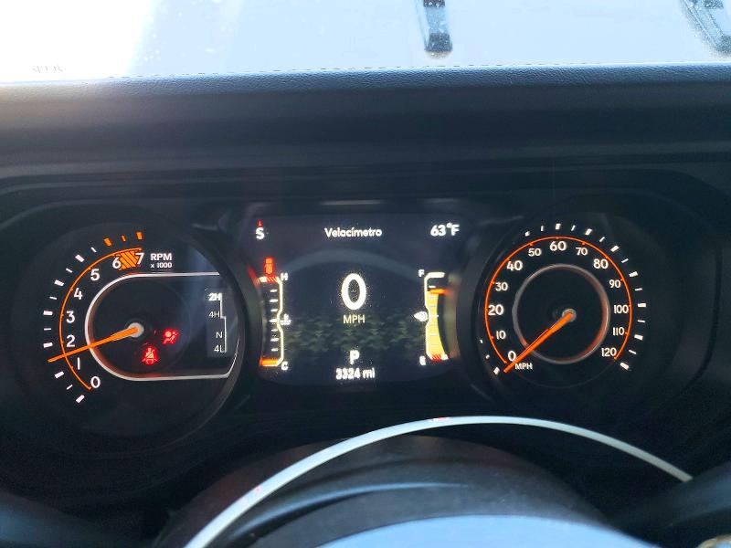 2024 Jeep Wrangler / VIN 1C4PJXEG1RW287577 COPART salvage auction — ALL OVER, CA - SALVAGE CERTIFICATE, sold $15 on 2026-07-27 (photo 9)
