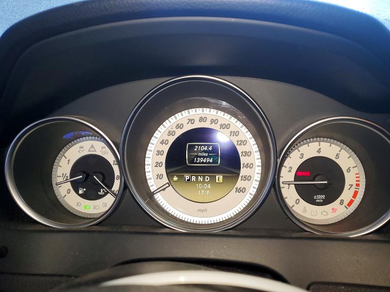 2012 Mercedes-benz C class VIN WDDGF8BB2CA603028 COPART salvage auction — REAR END, IN - CERT OF TITLE-SALVAGE TITLE, sold $725 on 2026-07-20 (photo 9)