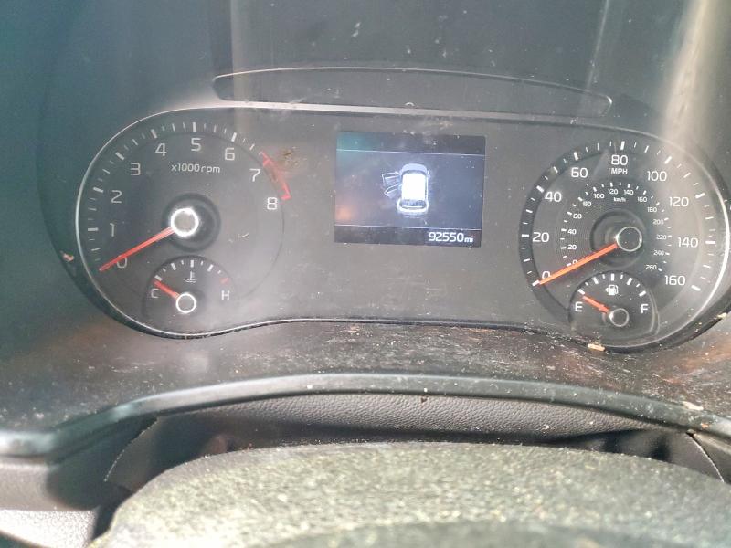 2021 Kia Soul VIN KNDJ23AU7M7140156 COPART salvage auction — FRONT END, Tx - Salvage Vehicle Title, sold $2,000 on 2026-07-02 (photo 9)