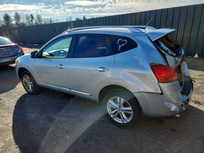 2013 Nissan Rogue VIN JN8AS5MV5DW605480 COPART salvage auction — REAR END, Salvage Title, sold $300 on 2026-07-27 (photo 2)