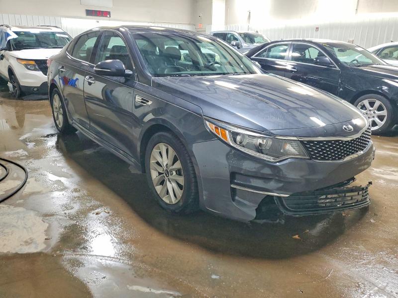 2018 Kia Optima VIN 5XXGU4L37JG219859 COPART salvage auction — FRONT END, Il - Salvage Certificate, sold $1,350 on 2026-07-16 (photo 4)