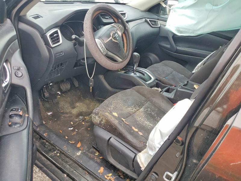 2016 Nissan Rogue VIN KNMAT2MT1GP635872 COPART salvage auction — FRONT END, Salvage Title, sold $250 on 2026-07-16 (photo 8)