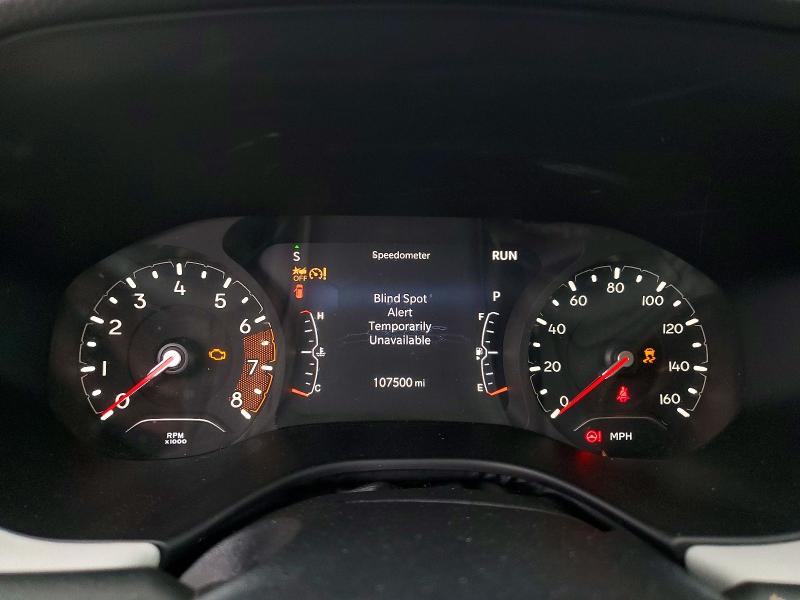 2022 Jeep Compass VIN 3C4NJDCB3NT111739 COPART salvage auction — FRONT END, Mo - Salvage Certificate Of Title, sold $3,400 on 2026-07-03 (photo 9)