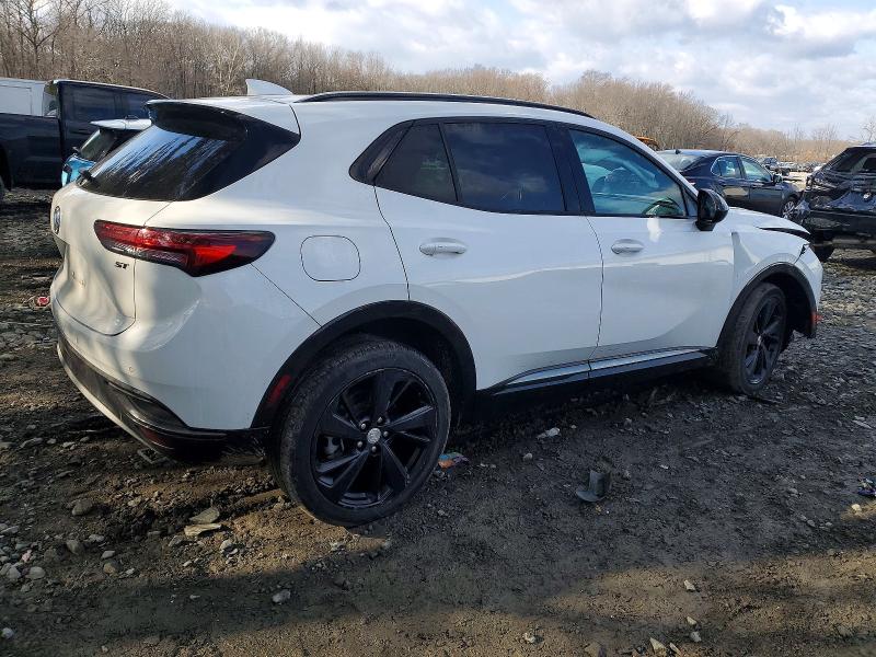 2021 Buick Envision VIN LRBFZMR43MD042298 COPART salvage auction — FRONT END, Nj - Cert Of Title-Salvage, sold $225 on 2026-07-27 (photo 3)