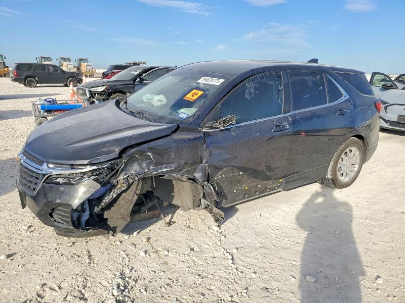 2022 Chevrolet Equinox VIN 2GNAXKEV5N6156248 COPART salvage auction — FRONT END, Tx - Salvage Vehicle Title, sold $3,100 on 2026-07-09 (photo 1)